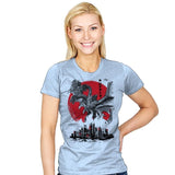 The King of Terror Attack - Womens T-Shirts RIPT Apparel Small / Baby Blue