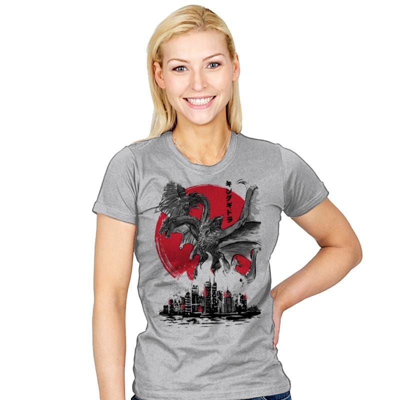 The King of Terror Attack - Womens T-Shirts RIPT Apparel Small / Heather