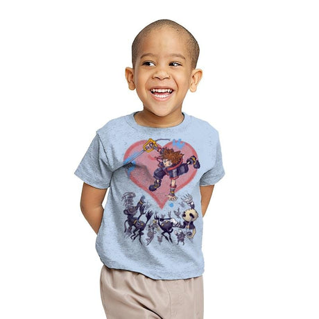 The Kingdom - Youth T-Shirts RIPT Apparel X-small / Light blue
