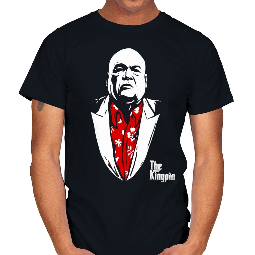 The Kingpin - Mens T-Shirts RIPT Apparel Small / Black
