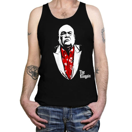 The Kingpin - Tanktop Tanktop RIPT Apparel X-Small / Black