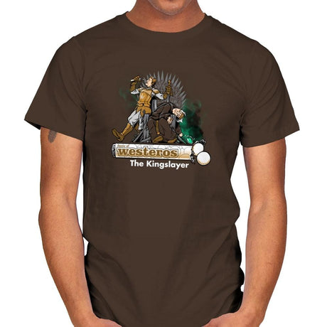 The Kingslayer Exclusive - Mens T-Shirts RIPT Apparel Small / Dark Chocolate