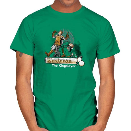 The Kingslayer Exclusive - Mens T-Shirts RIPT Apparel Small / Kelly Green