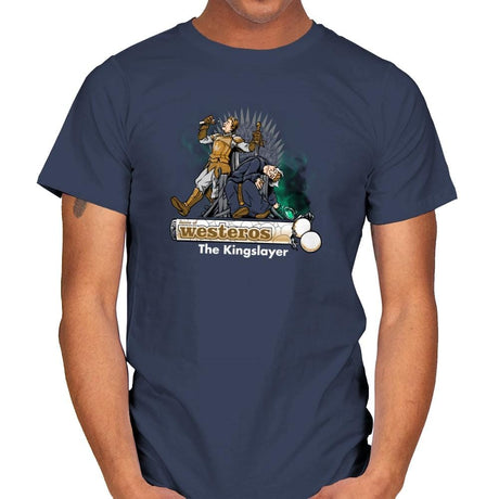 The Kingslayer Exclusive - Mens T-Shirts RIPT Apparel Small / Navy