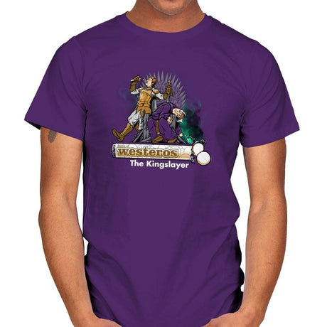 The Kingslayer Exclusive - Mens T-Shirts RIPT Apparel Small / Purple