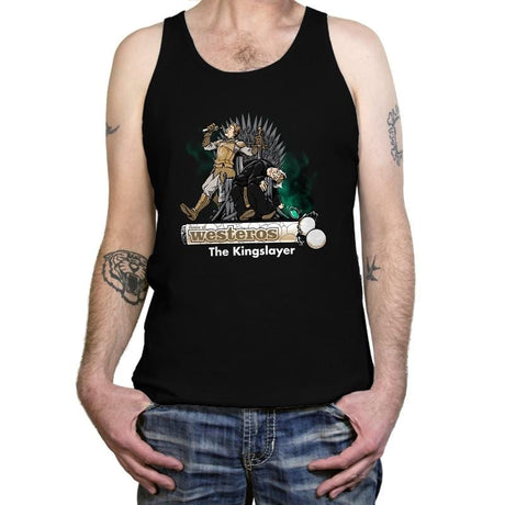 The Kingslayer Exclusive - Tanktop Tanktop RIPT Apparel X-Small / Black