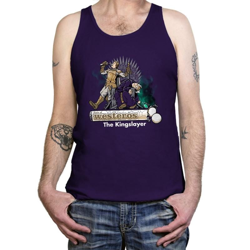 The Kingslayer Exclusive - Tanktop Tanktop RIPT Apparel X-Small / Team Purple