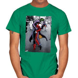 The Kissing Joke - Mens T-Shirts RIPT Apparel Small / Kelly