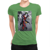 The Kissing Joke - Womens Premium T-Shirts RIPT Apparel Small / Kelly