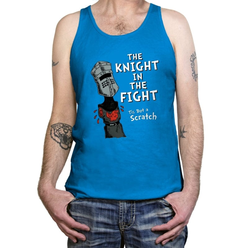 The Knight in the Fight - Tanktop Tanktop RIPT Apparel X-Small / Teal