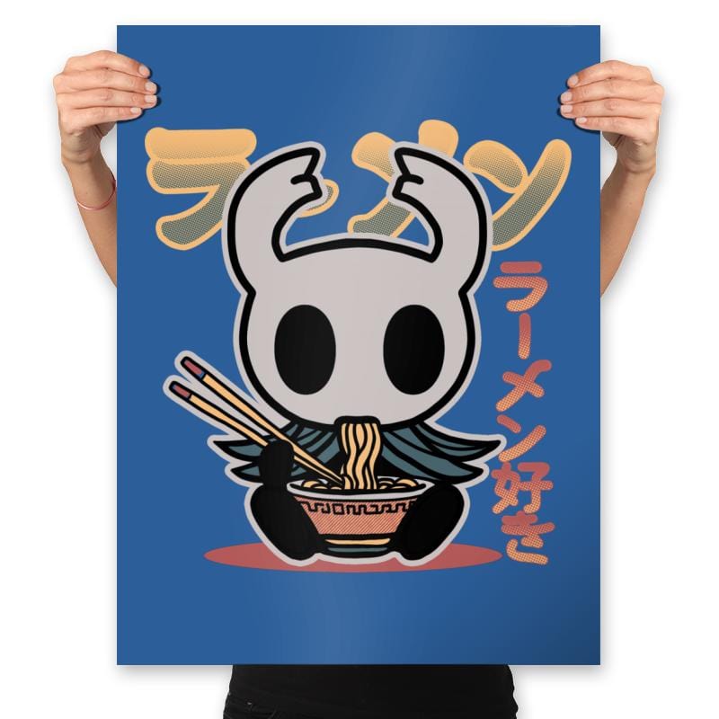 The Knight loves Ramen Too - Prints Posters RIPT Apparel 18x24 / Royal