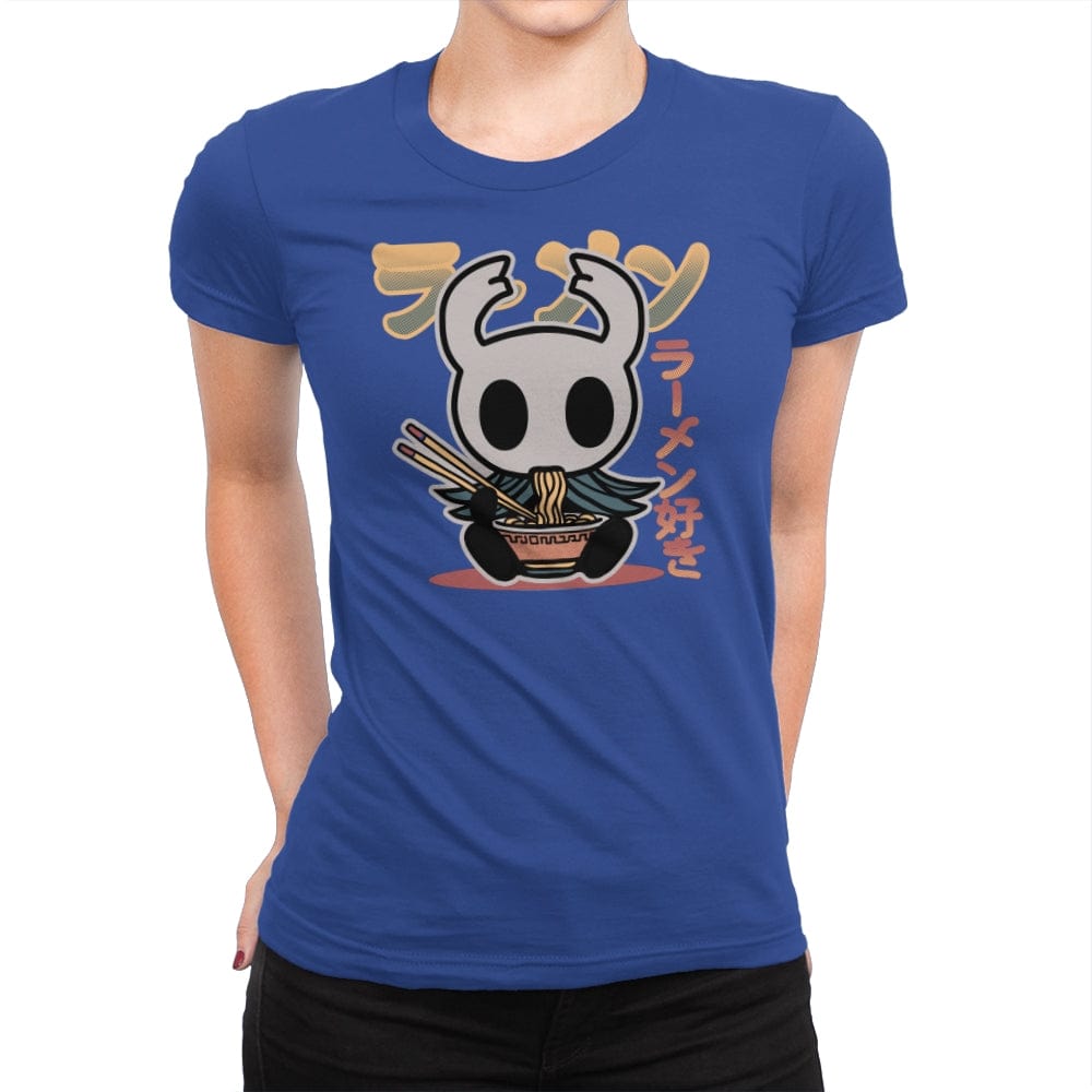 The Knight loves Ramen Too - Womens Premium T-Shirts RIPT Apparel Small / Royal