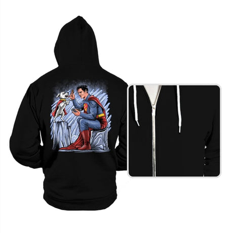 The Kryptonian Way - Hoodies Hoodies RIPT Apparel Small / Black