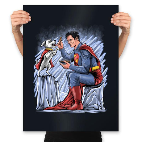 The Kryptonian Way - Prints Posters RIPT Apparel 18x24 / Black