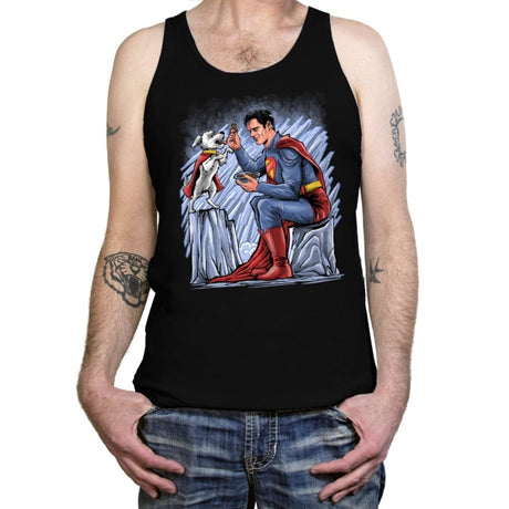 The Kryptonian Way - Tanktop Tanktop RIPT Apparel X-Small / Black