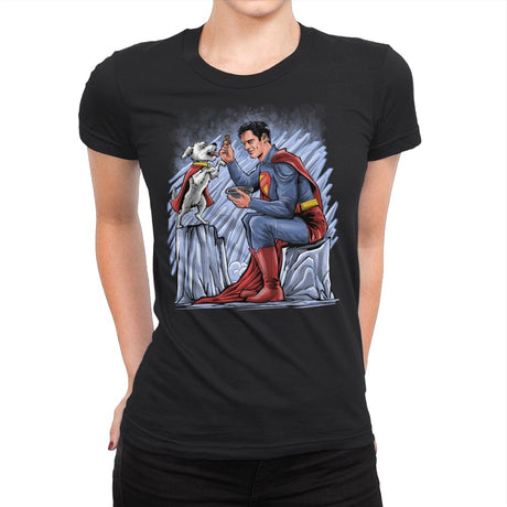 The Kryptonian Way - Womens Premium T-Shirts RIPT Apparel Small / Black