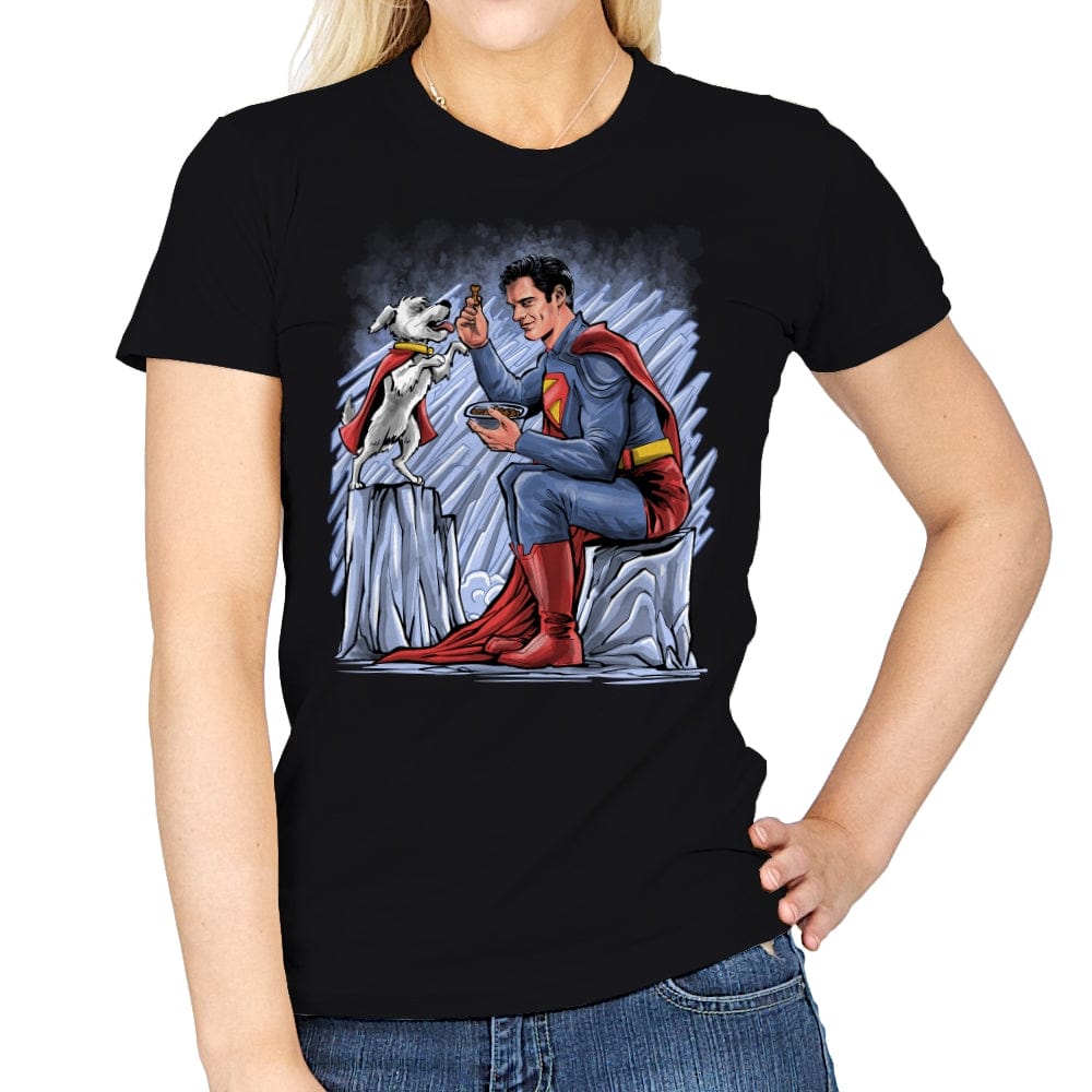 The Kryptonian Way - Womens T-Shirts RIPT Apparel Small / Black
