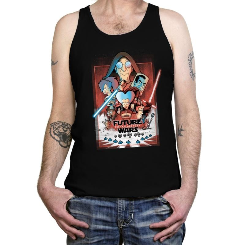 The Last Anchovy - Tanktop Tanktop RIPT Apparel X-Small / Black