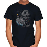 The Last Great Battle - Sumi Ink Wars - Mens T-Shirts RIPT Apparel Small / Black