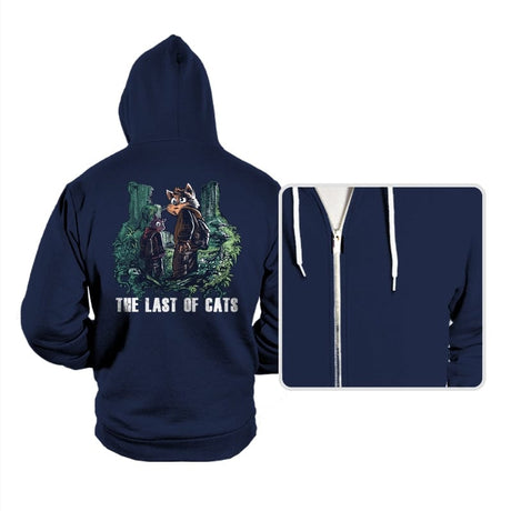 The Last of Cats - Hoodies Hoodies RIPT Apparel Small / Navy