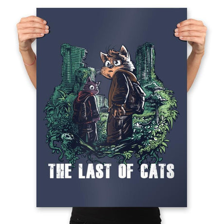 The Last of Cats - Prints Posters RIPT Apparel 18x24 / Navy