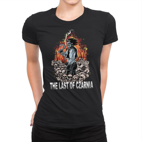 The Last of Czarnia - Womens Premium T-Shirts RIPT Apparel Small / Black