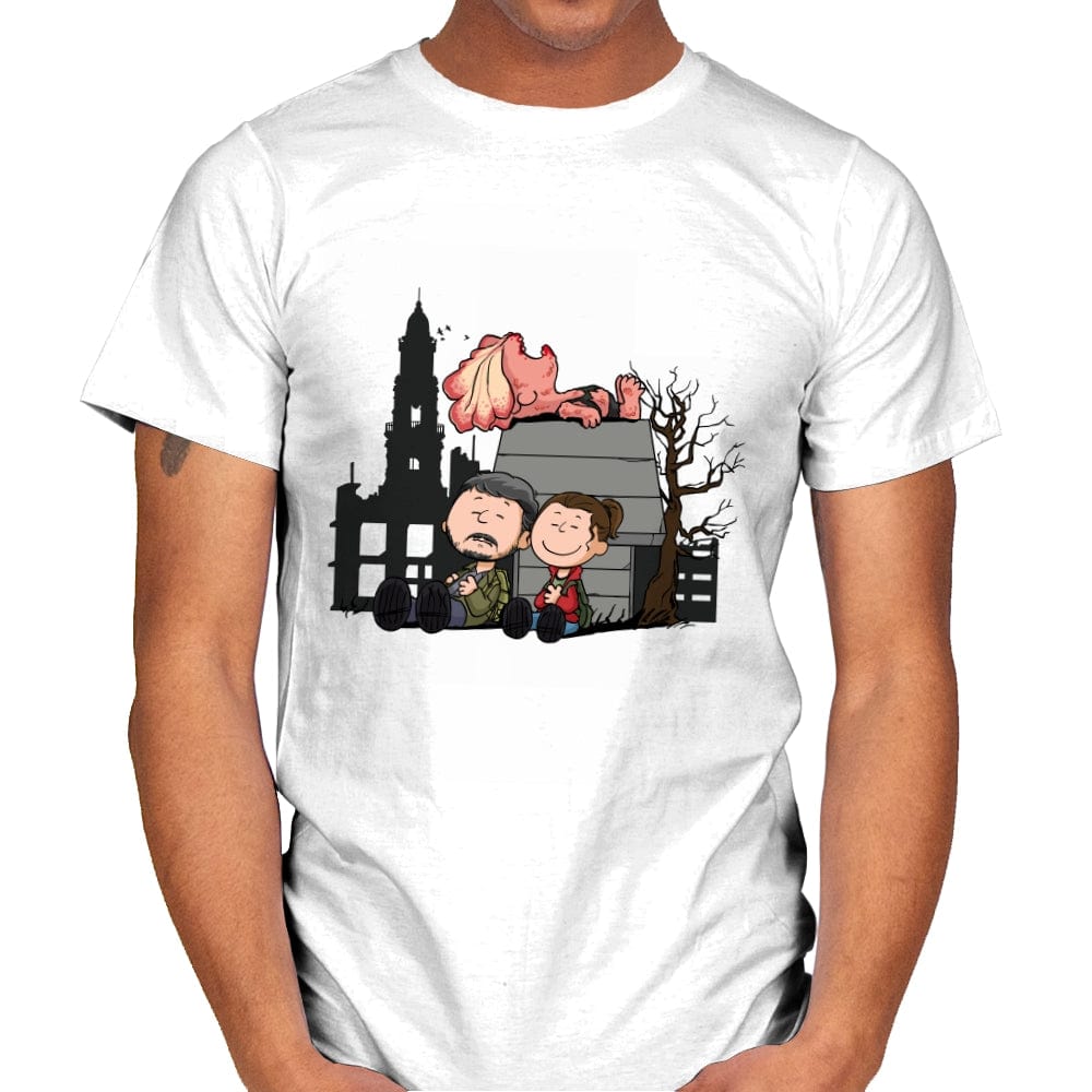 The Last of Nuts - Mens T-Shirts RIPT Apparel Small / White