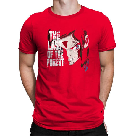 The Last of the Forest - Mens Premium T-Shirts RIPT Apparel Small / Red