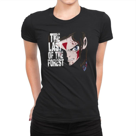 The Last of the Forest - Womens Premium T-Shirts RIPT Apparel Small / Black