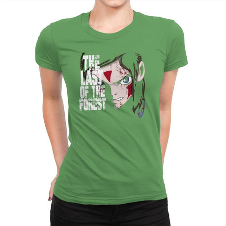 The Last of the Forest - Womens Premium T-Shirts RIPT Apparel Small / Kelly