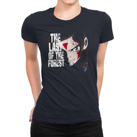 The Last of the Forest - Womens Premium T-Shirts RIPT Apparel Small / Midnight Navy