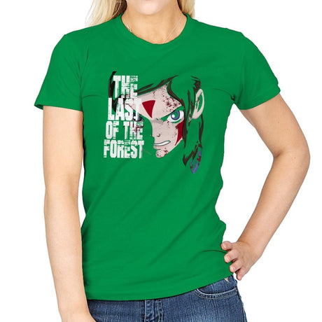 The Last of the Forest - Womens T-Shirts RIPT Apparel Small / Irish Green