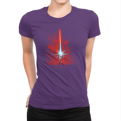 The Last Prime Exclusive - Womens Premium T-Shirts RIPT Apparel Small / Purple Rush