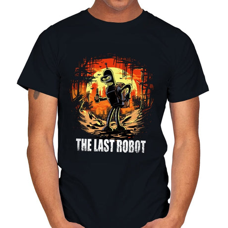 The Last Robot - Mens T-Shirts RIPT Apparel Small / Black