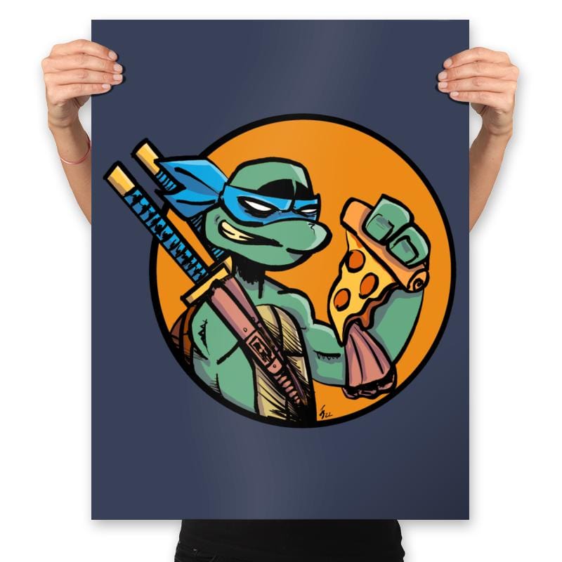 The Last Slice - Prints Posters RIPT Apparel 18x24 / Navy