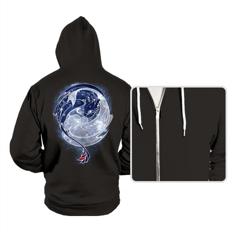The Last Starry Dragons - Hoodies Hoodies RIPT Apparel Small / Black