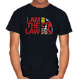 The Law Face - Mens T-Shirts RIPT Apparel Small / Black