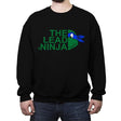 The Lead Ninja - Crew Neck Sweatshirt Crew Neck Sweatshirt RIPT Apparel Small / Black