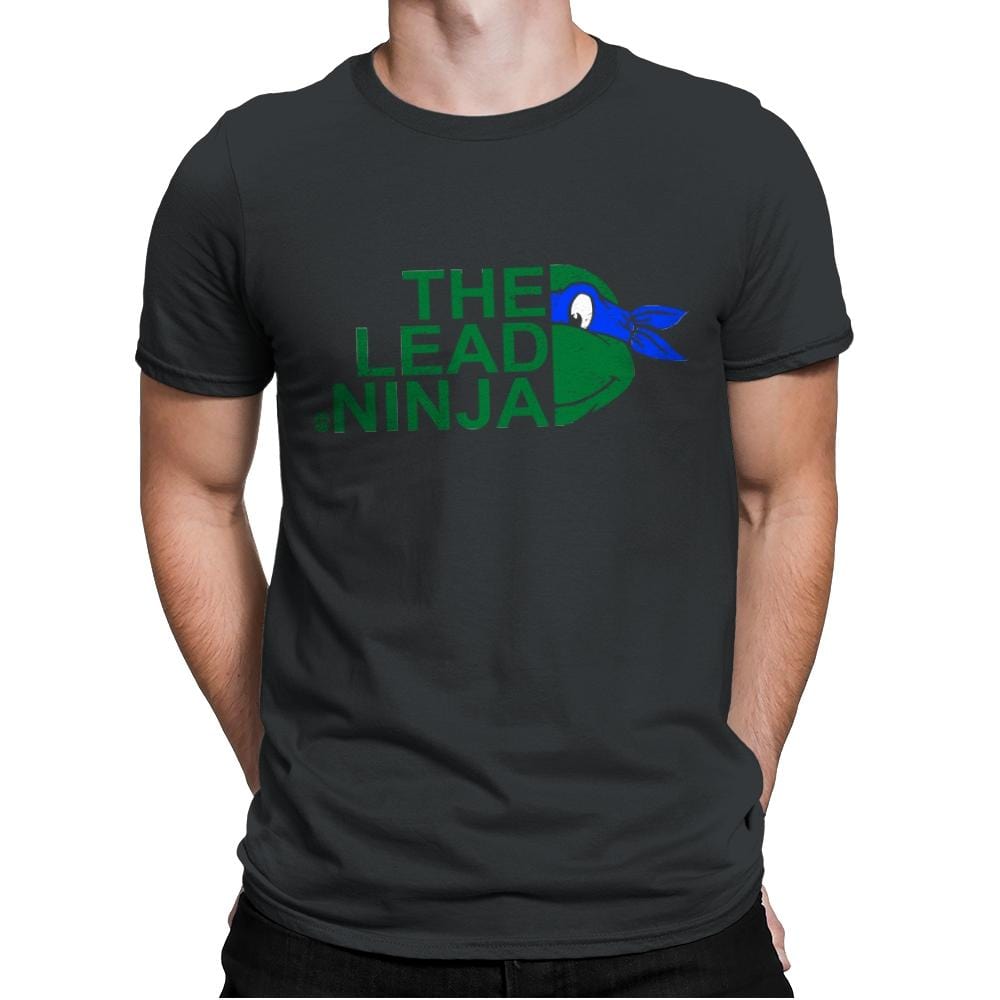 The Lead Ninja - Mens Premium T-Shirts RIPT Apparel Small / Heavy Metal