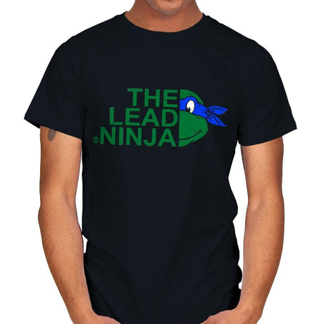 The Lead Ninja - Mens T-Shirts RIPT Apparel Small / Black