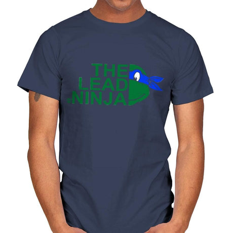 The Lead Ninja - Mens T-Shirts RIPT Apparel Small / Navy