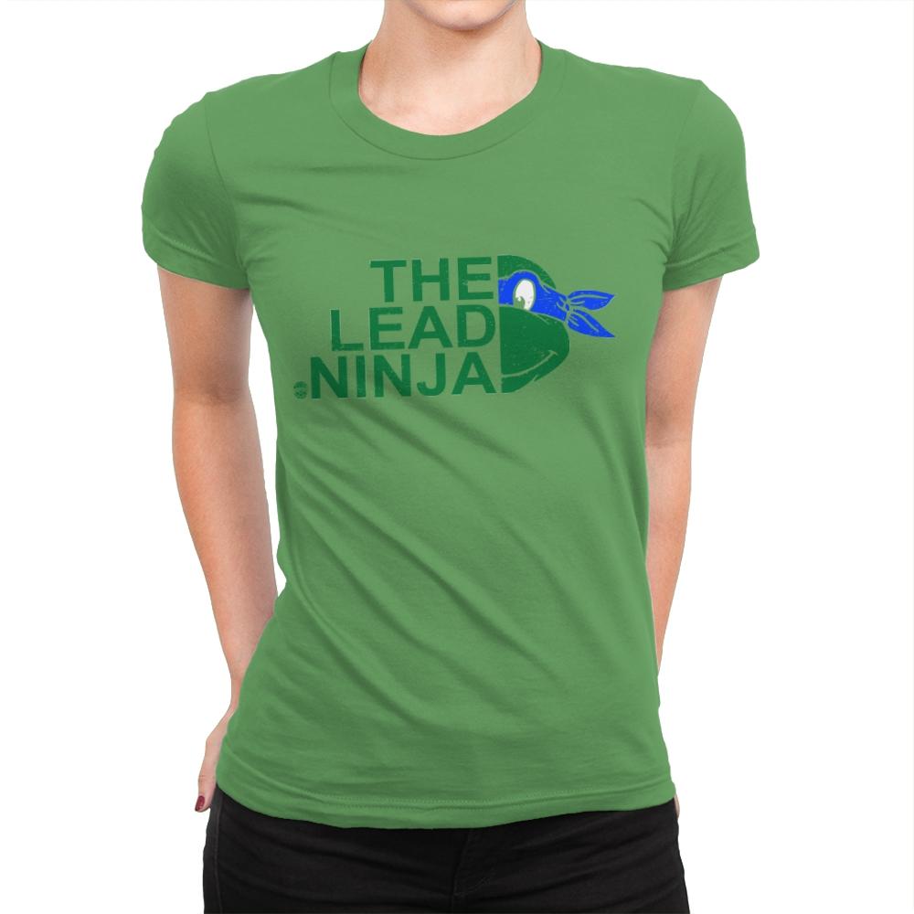 The Lead Ninja - Womens Premium T-Shirts RIPT Apparel Small / Kelly