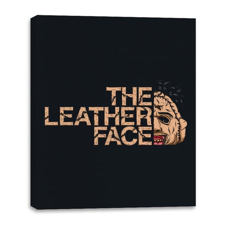 The LeatherFace - Canvas Wraps Canvas Wraps RIPT Apparel