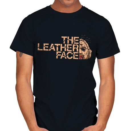 The LeatherFace - Mens T-Shirts RIPT Apparel Small / Black