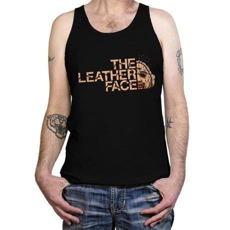 The LeatherFace - Tanktop Tanktop RIPT Apparel X-Small / Black