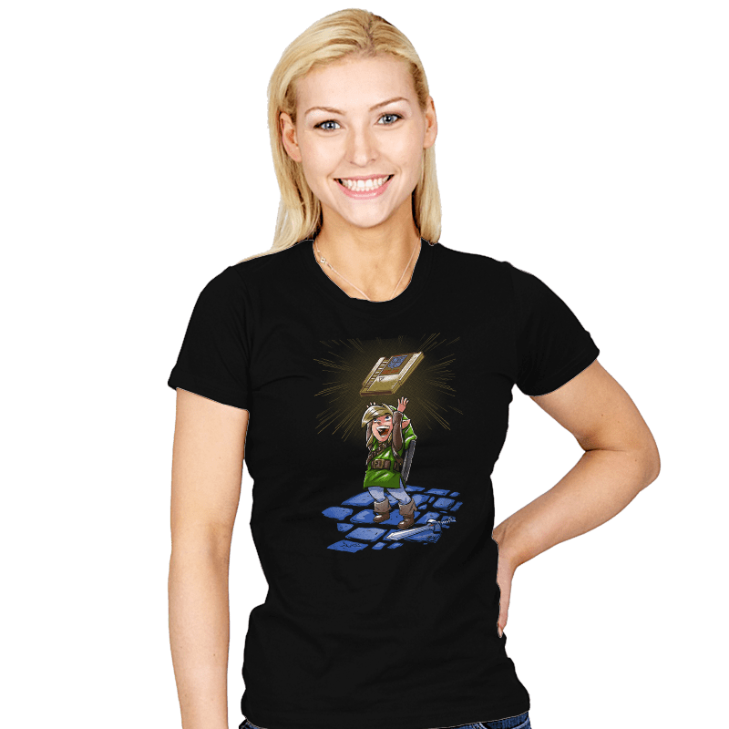The Legend Begins - Womens T-Shirts RIPT Apparel