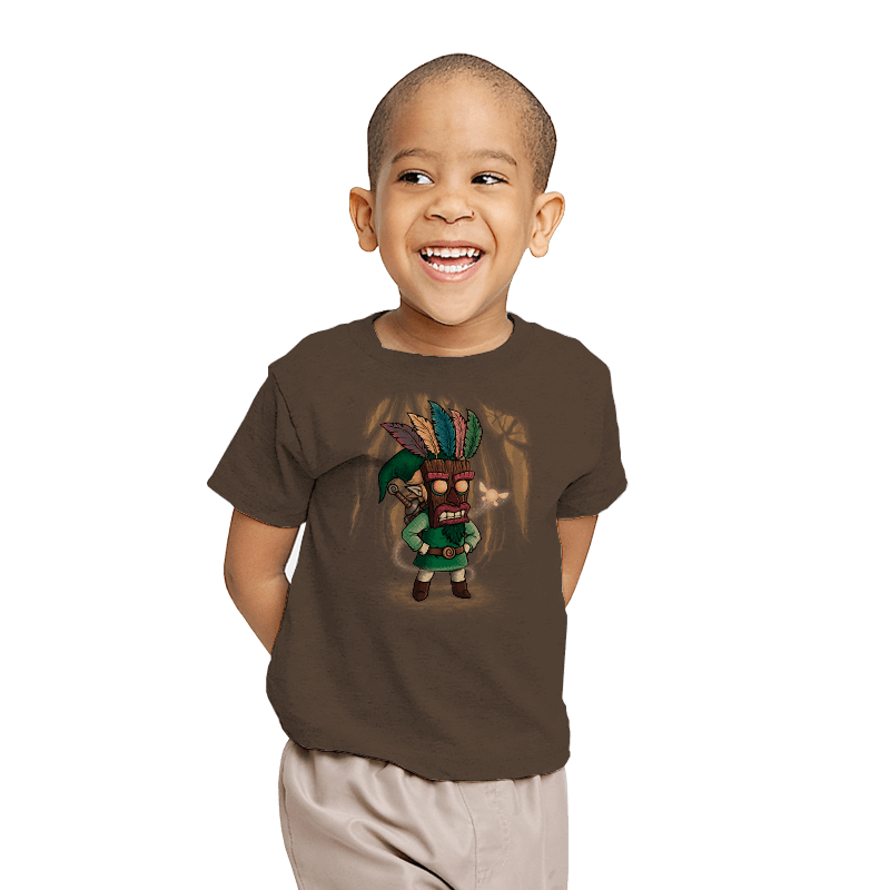 The Legend of Aku Aku Mask - Youth T-Shirts RIPT Apparel