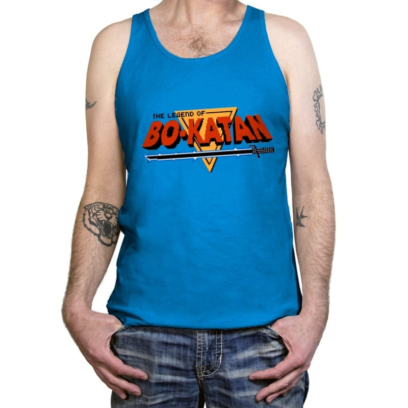 The Legend of Bo-Katan - Tanktop Tanktop RIPT Apparel X-Small / Teal