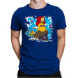The Little Beerman - Mens Premium T-Shirts RIPT Apparel Small / Royal