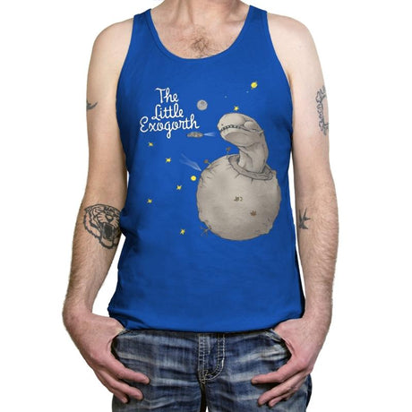 The Little Exogorth - Tanktop Tanktop RIPT Apparel X-Small / True Royal
